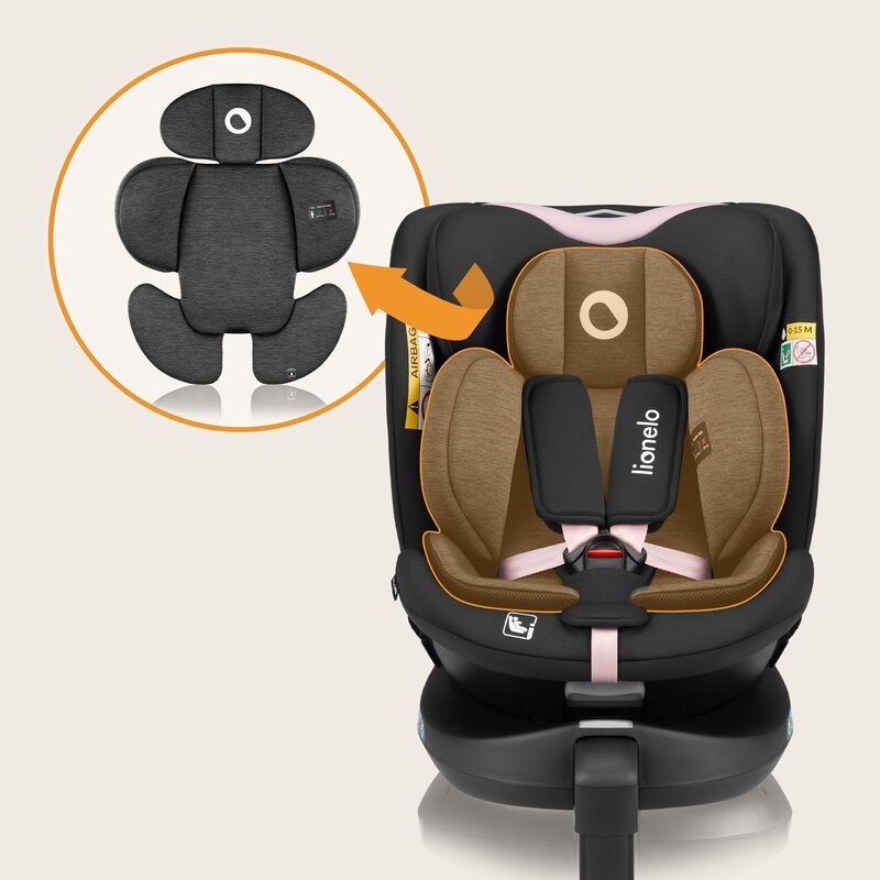Scaun auto, Lionelo, i-Size Navy, 0-36 Kg, 40-150 cm, Cu isofix si picior de fixare, Protectie laterala, Rotire 360 grade, Ajustare spatar in 4 pozitii, Tetiera reglabila in 11 trepte, Conform cu R129, Negru/Roz Scaun auto, Lionelo, i-Size Navy, 0-36 Kg, 40-150 cm, Cu isofix si picior de fixare, Protectie laterala, Rotire 360 grade, Ajustare spatar in 4 pozitii, Tetiera reglabila in 11 trepte, Conform cu R129, Negru/Roz