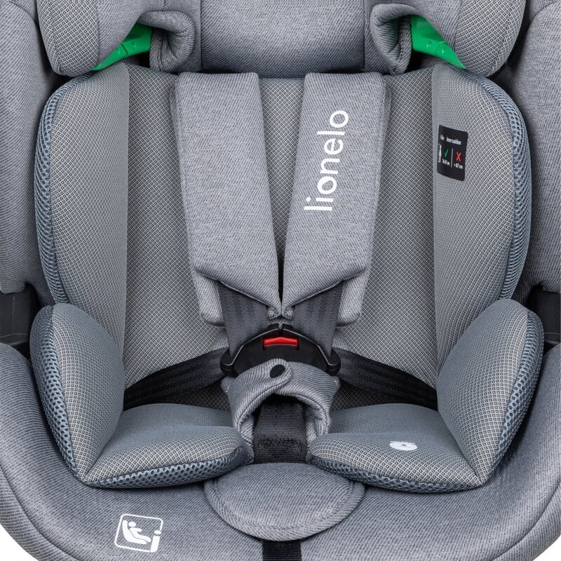 Scaun auto, Lionelo, Lavender I-size, Isofix, Cu centura TopTether, Cu spatar inclinabil in 5 pozitii, Cu tetiera reglabila in 13 pozitii, Instalare cu fata inainte, 9-36 Kg, 76-150 cm, Conform cu ECE R129, Gri Scaun auto, Lionelo, Lavender I-size, Isofix, Cu centura TopTether, Cu spatar inclinabil in 5 pozitii, Cu tetiera reglabila in 13 pozitii, Instalare cu fata inainte, 9-36 Kg, 76-150 cm, Conform cu ECE R129, Gri