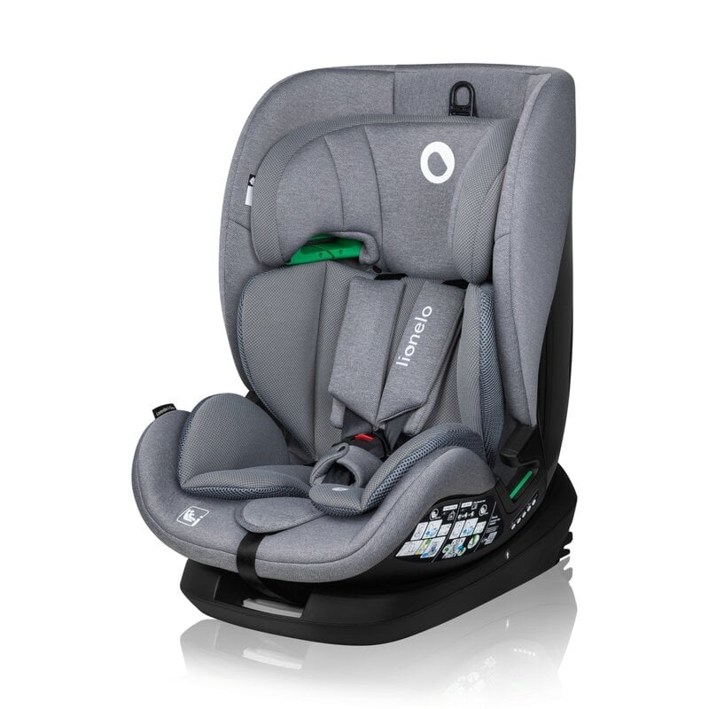 Scaun auto, Lionelo, Lavender I-size, Isofix, Cu centura TopTether, Cu spatar inclinabil in 5 pozitii, Cu tetiera reglabila in 13 pozitii, Instalare cu fata inainte, 9-36 Kg, 76-150 cm, Conform cu ECE R129, Gri Scaun auto, Lionelo, Lavender I-size, Isofix, Cu centura TopTether, Cu spatar inclinabil in 5 pozitii, Cu tetiera reglabila in 13 pozitii, Instalare cu fata inainte, 9-36 Kg, 76-150 cm, Conform cu ECE R129, Gri