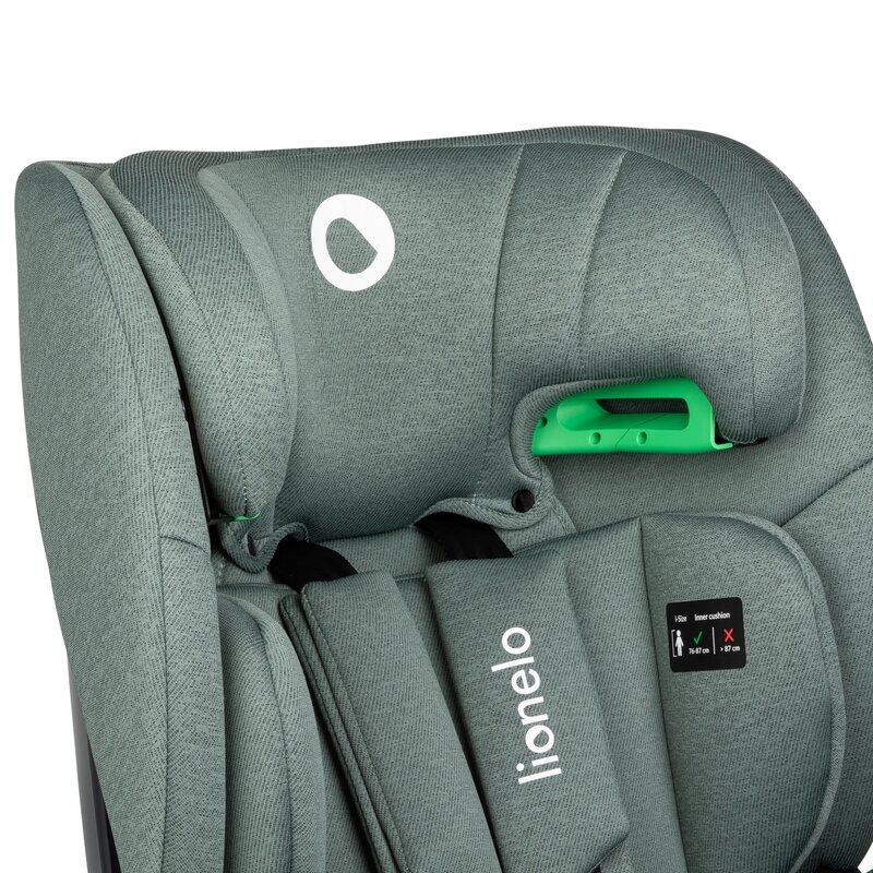 Scaun auto, Lionelo, Lavender I-size, Isofix, Cu centura TopTether, Cu spatar inclinabil in 5 pozitii, Cu tetiera reglabila in 13 pozitii, Instalare cu fata inainte, 9-36 Kg, 76-150 cm, Conform cu ECE R129, Verde Scaun auto, Lionelo, Lavender I-size, Isofix, Cu centura TopTether, Cu spatar inclinabil in 5 pozitii, Cu tetiera reglabila in 13 pozitii, Instalare cu fata inainte, 9-36 Kg, 76-150 cm, Conform cu ECE R129, Verde