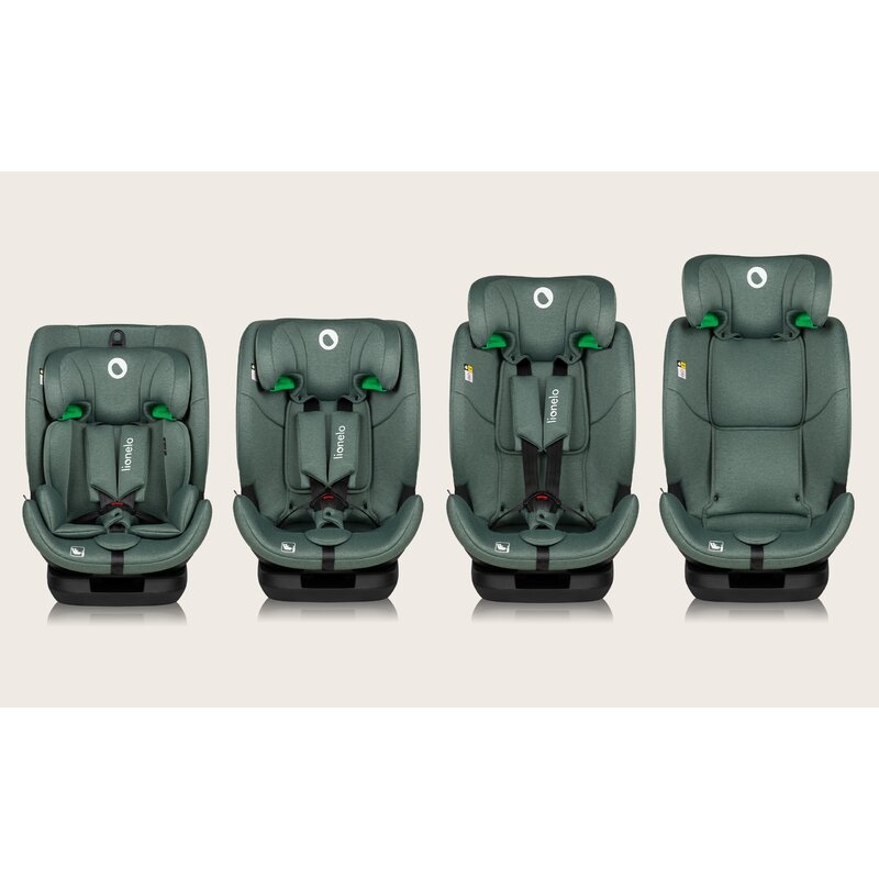 Scaun auto, Lionelo, Lavender I-size, Isofix, Cu centura TopTether, Cu spatar inclinabil in 5 pozitii, Cu tetiera reglabila in 13 pozitii, Instalare cu fata inainte, 9-36 Kg, 76-150 cm, Conform cu ECE R129, Verde Scaun auto, Lionelo, Lavender I-size, Isofix, Cu centura TopTether, Cu spatar inclinabil in 5 pozitii, Cu tetiera reglabila in 13 pozitii, Instalare cu fata inainte, 9-36 Kg, 76-150 cm, Conform cu ECE R129, Verde