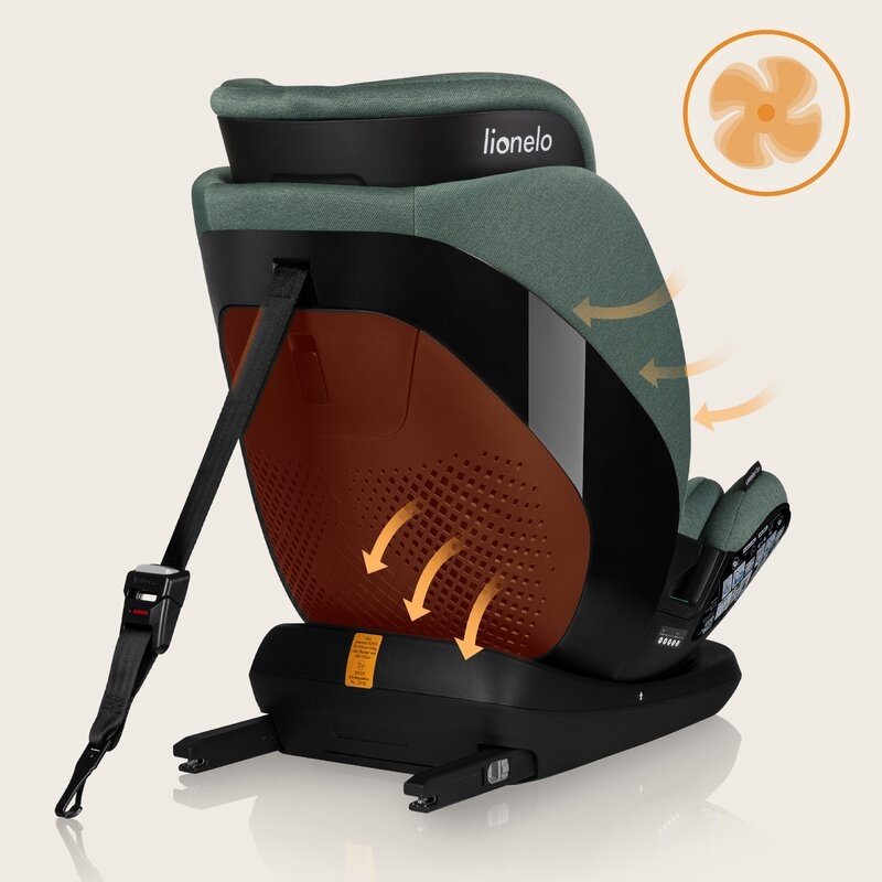Scaun auto, Lionelo, Lavender I-size, Isofix, Cu centura TopTether, Cu spatar inclinabil in 5 pozitii, Cu tetiera reglabila in 13 pozitii, Instalare cu fata inainte, 9-36 Kg, 76-150 cm, Conform cu ECE R129, Verde Scaun auto, Lionelo, Lavender I-size, Isofix, Cu centura TopTether, Cu spatar inclinabil in 5 pozitii, Cu tetiera reglabila in 13 pozitii, Instalare cu fata inainte, 9-36 Kg, 76-150 cm, Conform cu ECE R129, Verde