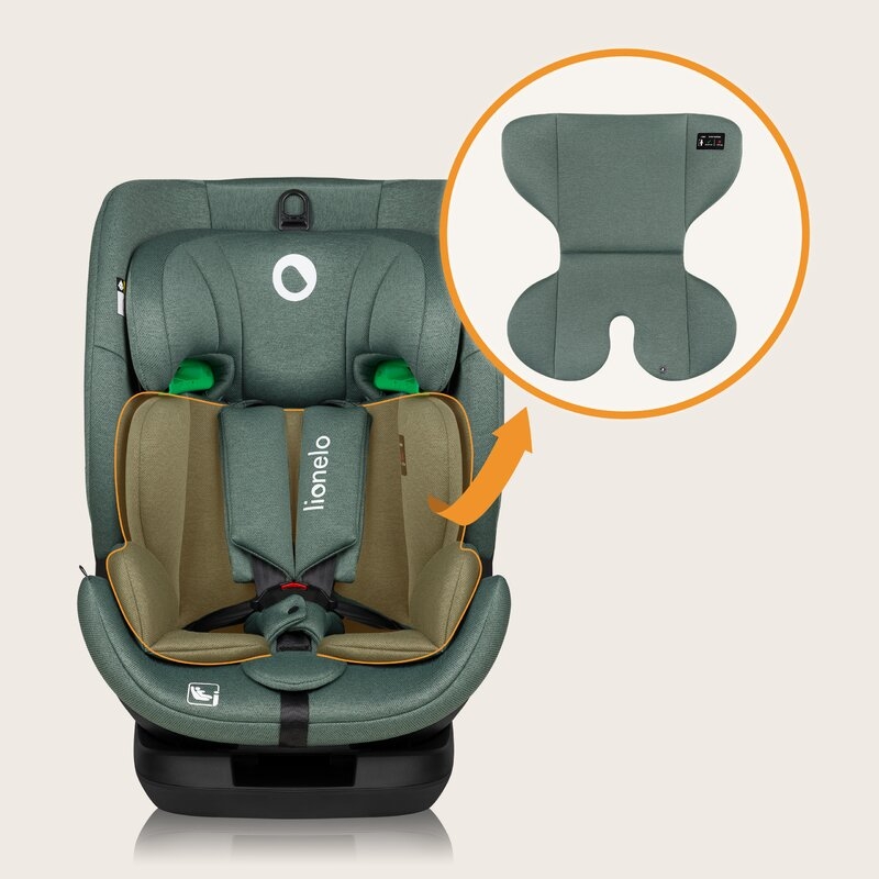 Scaun auto, Lionelo, Lavender I-size, Isofix, Cu centura TopTether, Cu spatar inclinabil in 5 pozitii, Cu tetiera reglabila in 13 pozitii, Instalare cu fata inainte, 9-36 Kg, 76-150 cm, Conform cu ECE R129, Verde Scaun auto, Lionelo, Lavender I-size, Isofix, Cu centura TopTether, Cu spatar inclinabil in 5 pozitii, Cu tetiera reglabila in 13 pozitii, Instalare cu fata inainte, 9-36 Kg, 76-150 cm, Conform cu ECE R129, Verde