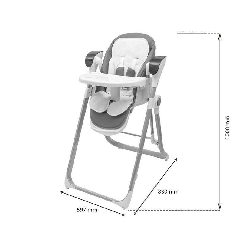 Scaun de masa 2 in 1, New Baby, Smart, Poate fi utilizat si ca leagan pentru copii, Cu telecomanda, Spatar reglabil in 4 pozitii, Cu 5 viteze de leganare, Cu melodii si jucarii, 0-36 luni, Grey Scaun de masa 2 in 1, New Baby, Smart, Poate fi utilizat si ca leagan pentru copii, Cu telecomanda, Spatar reglabil in 4 pozitii, Cu 5 viteze de leganare, Cu melodii si jucarii, 0-36 luni, Grey