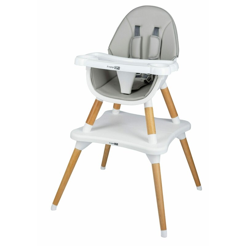 Scaun de masa 3 in 1, Multifunctional, Eos, Cu tavita reglabila si detasabila, FreeON, Grey Scaun de masa 3 in 1, Multifunctional, Eos, Cu tavita reglabila si detasabila, FreeON, Grey