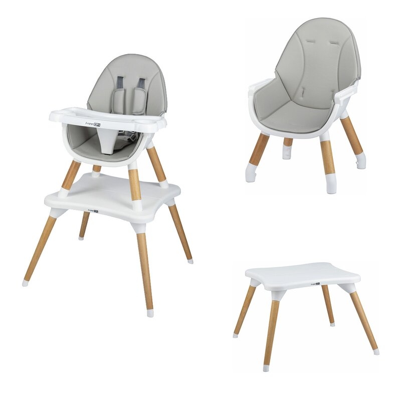 Scaun de masa 3 in 1, Multifunctional, Eos, Cu tavita reglabila si detasabila, FreeON, Grey Scaun de masa 3 in 1, Multifunctional, Eos, Cu tavita reglabila si detasabila, FreeON, Grey