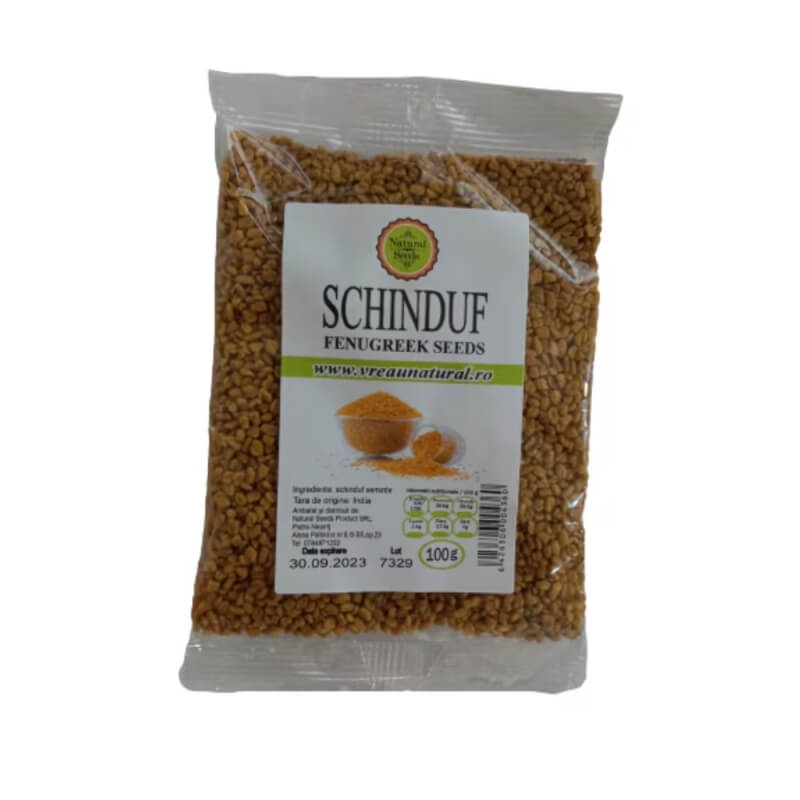 Schinduf seminte, 100 g, Natural Seeds Schinduf seminte, 100 g, Natural Seeds