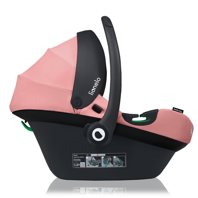 Scoica auto, Lionelo, i-Size Astrid, 0-13 Kg, 40-87 cm, Cu maner si capotina reglabile, Cu protectie laterala avansata, Salteluta confortabila, Testat ADAC, Conform cu standardul european de securitate R129, Roz Scoica auto, Lionelo, i-Size Astrid, 0-13 Kg, 40-87 cm, Cu maner si capotina reglabile, Cu protectie laterala avansata, Salteluta confortabila, Testat ADAC, Conform cu standardul european de securitate R129, Roz