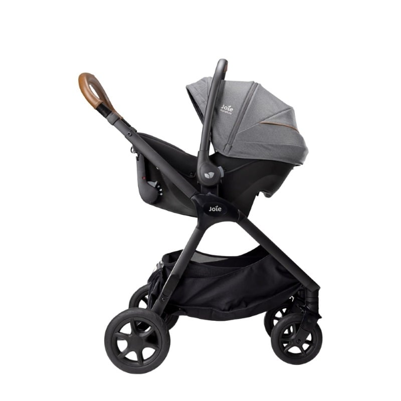 Scoica auto cu ISOFIX integrat Sprint Signature Carbon, nastere - 75 cm, testata inclusiv la impact lateral, conform ECE R129, Joie