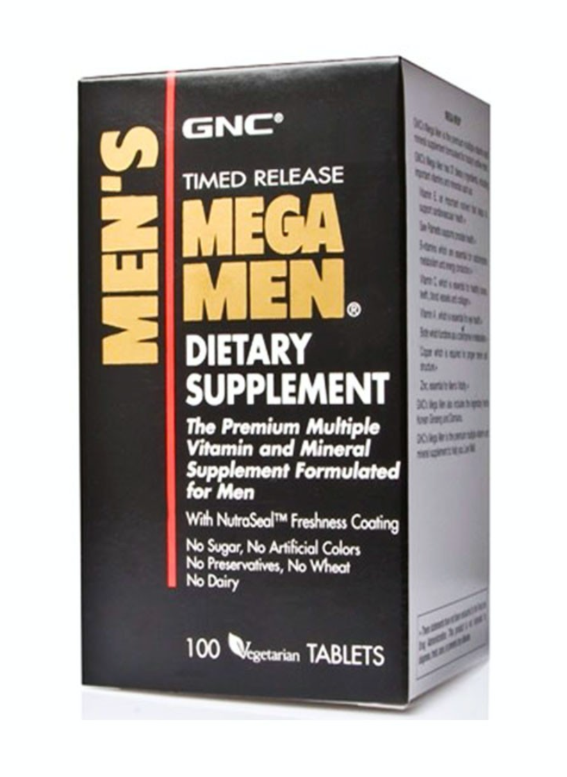 GNC - Men's Mega Men Multivitamine 100 tablete GNC - Men's Mega Men Multivitamine 100 tablete