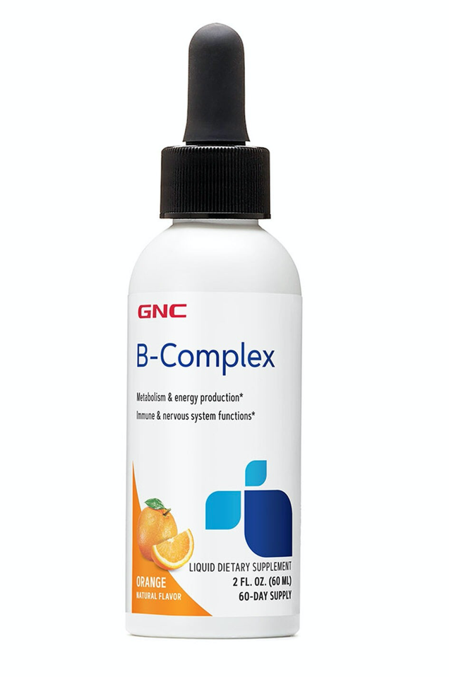 GNC - B-Complex de Vitamine B Lichid cu Aroma Naturala de Portocale 60ml GNC - B-Complex de Vitamine B Lichid cu Aroma Naturala de Portocale 60ml
