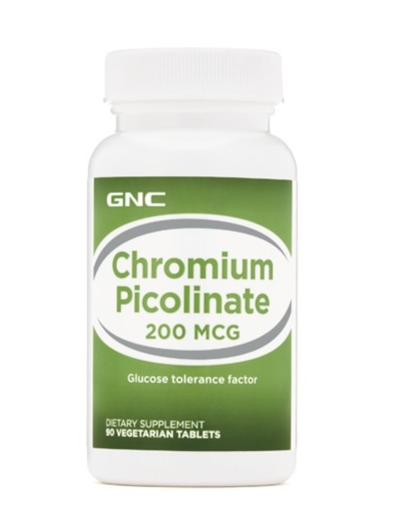 GNC - Chromium Picolinate 200mcg 90tb GNC - Chromium Picolinate 200mcg 90tb