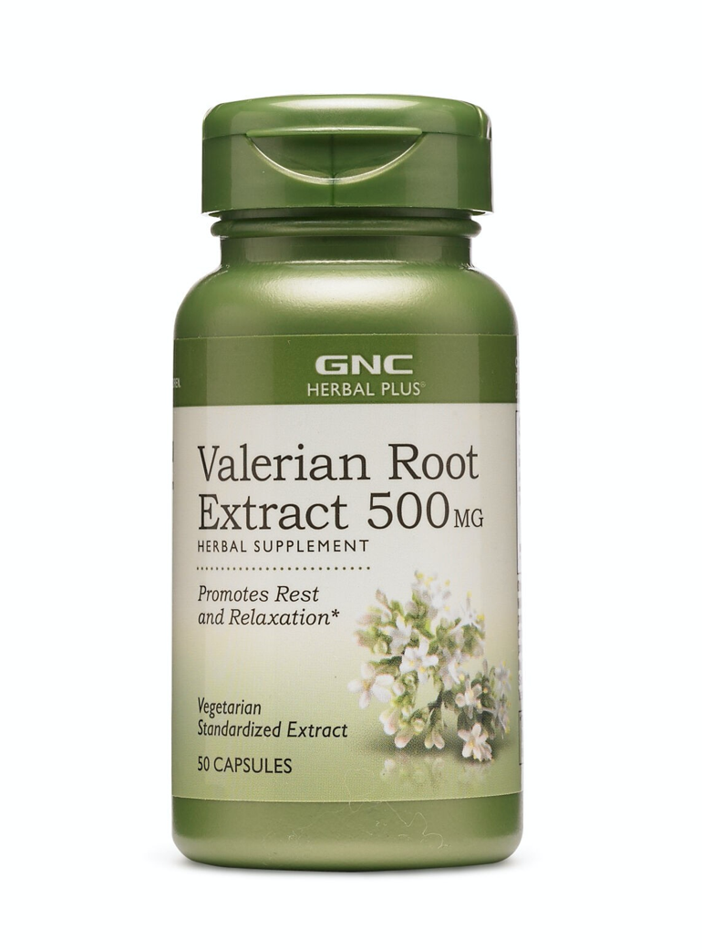 GNC - Herbal Plus Valerian Root 500mg 50cps GNC - Herbal Plus Valerian Root 500mg 50cps