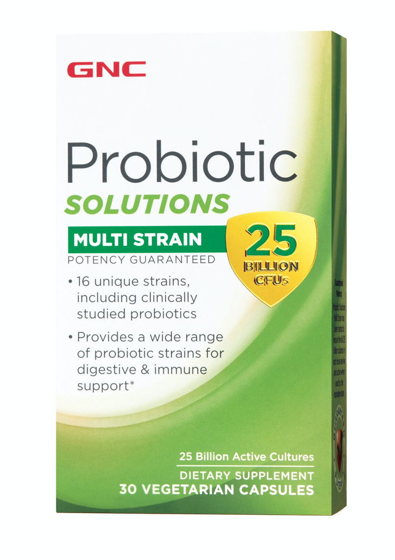 GNC - Probiotic Solutions Multi Strain 25 Billion CFUs Probiotic 30cps GNC - Probiotic Solutions Multi Strain 25 Billion CFUs Probiotic 30cps
