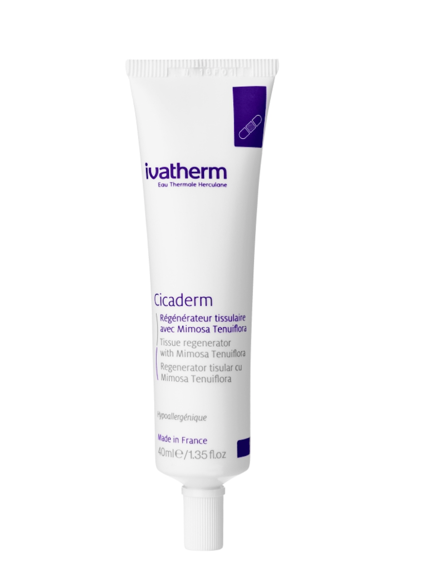Crema reparatoare pe baza de Mimosa Tenuiflora Cicaderm, 40 ml, Ivatherm