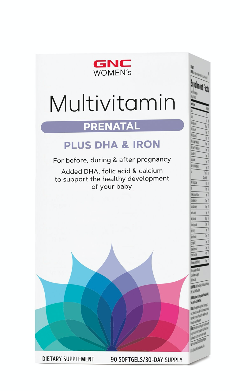 GNC - Women's Formula prenatala cu DHA si fier 90caps GNC - Women's Formula prenatala cu DHA si fier 90caps