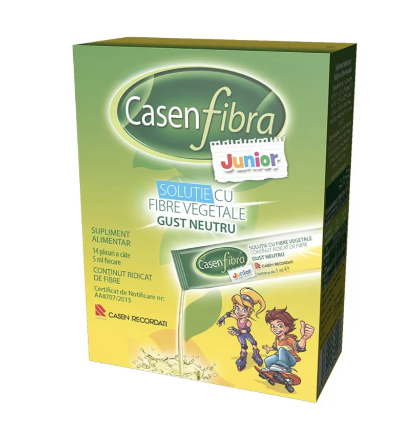 Casenfibra - Junior Solutie x 14 pl x 5 ml Casenfibra - Junior Solutie x 14 pl x 5 ml