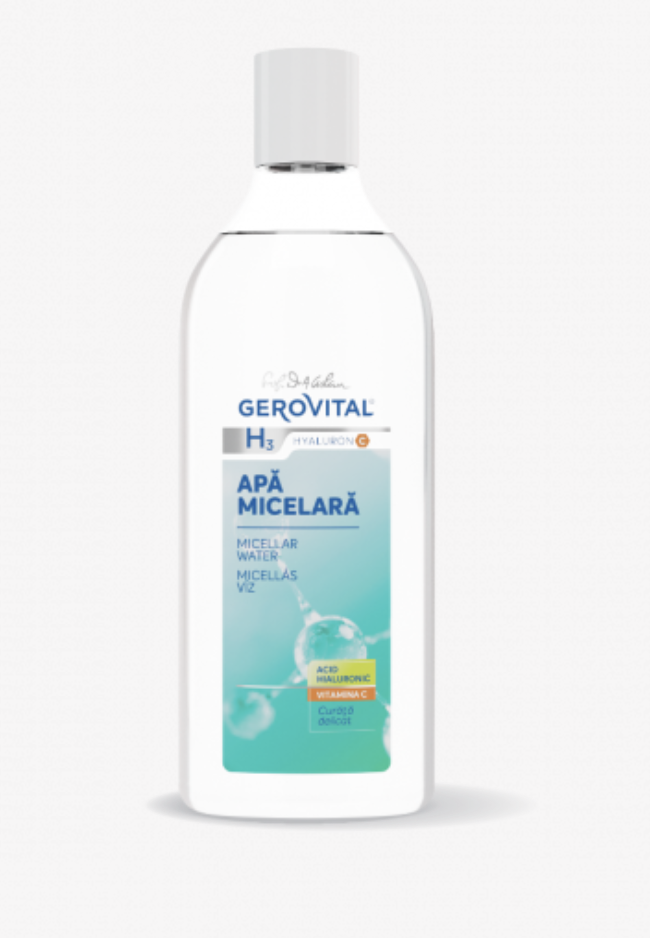 Gerovital - H3 Hyaluron C Apa Micelara 400ml Gerovital - H3 Hyaluron C Apa Micelara 400ml