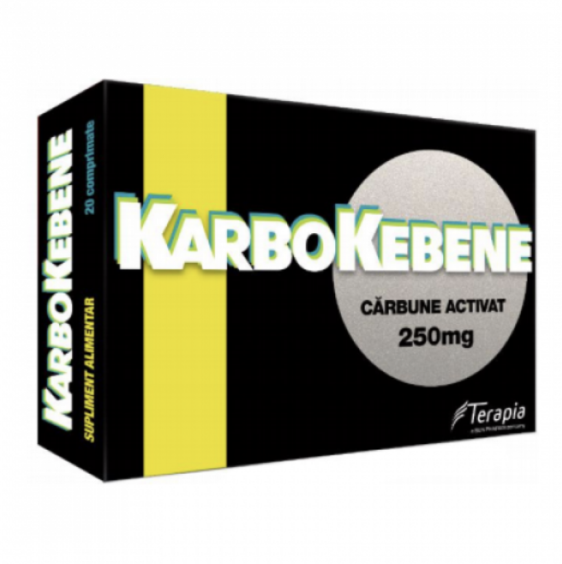 KarboKebene 250mg 20compr KarboKebene 250mg 20compr