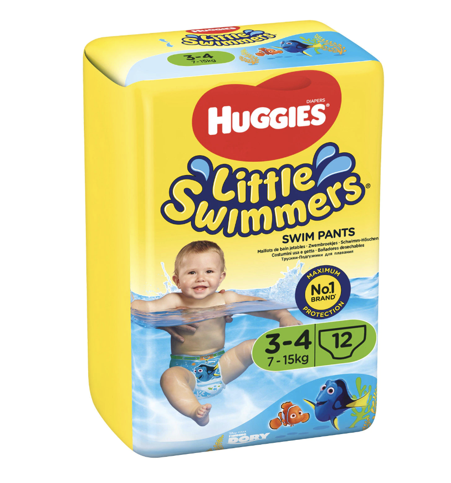 Huggies - Little Swimmers 7-15kg 12buc Huggies - Little Swimmers 7-15kg 12buc