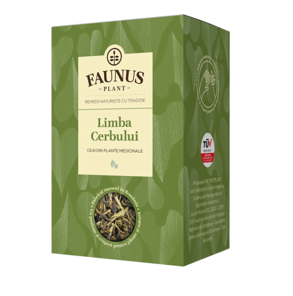 Faunus Plant - Ceai limba cerbului 50g Faunus Plant - Ceai limba cerbului 50g