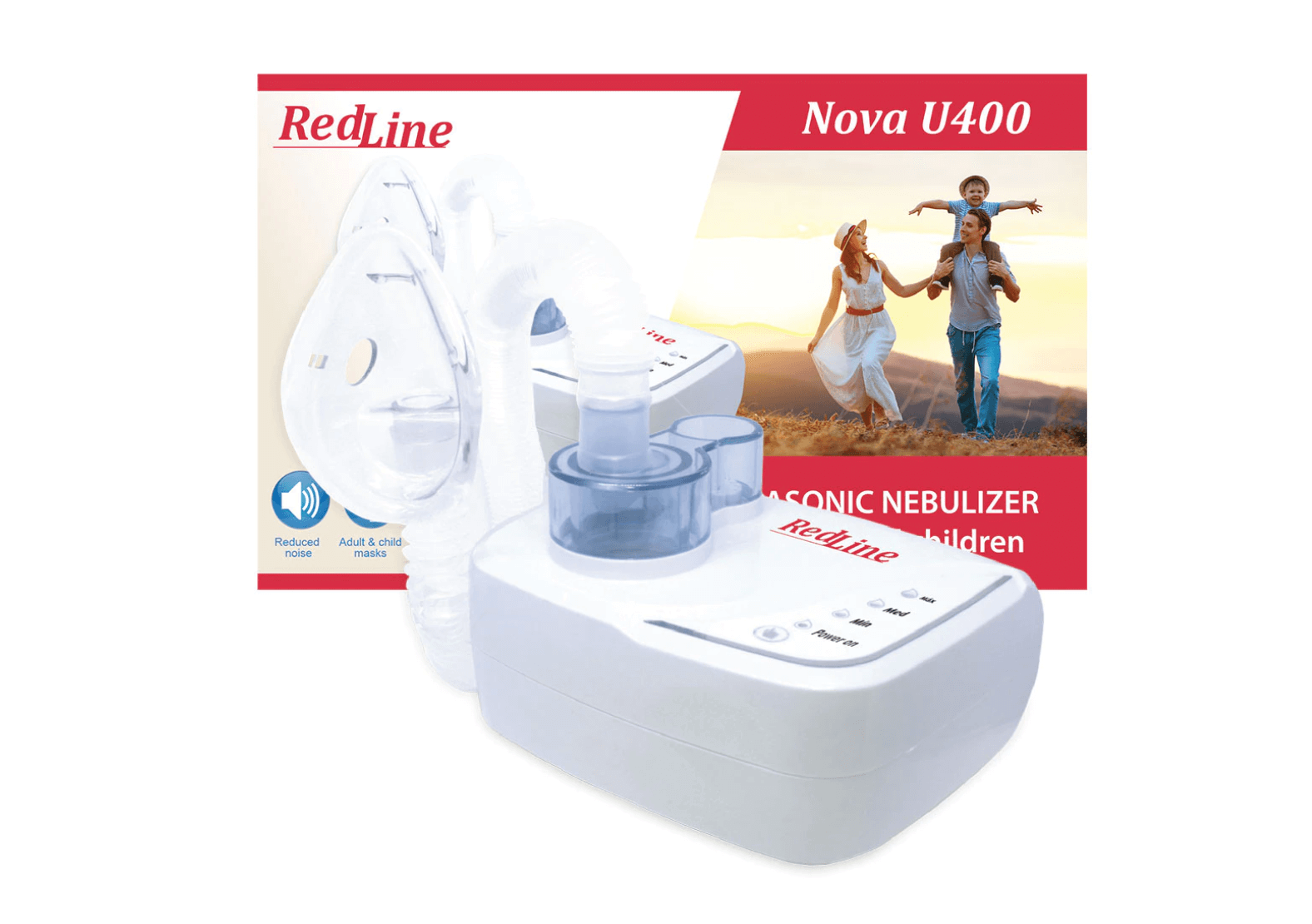 RedLine - Aparat aerosoli cu ultrasunete Nova U400 RedLine - Aparat aerosoli cu ultrasunete Nova U400