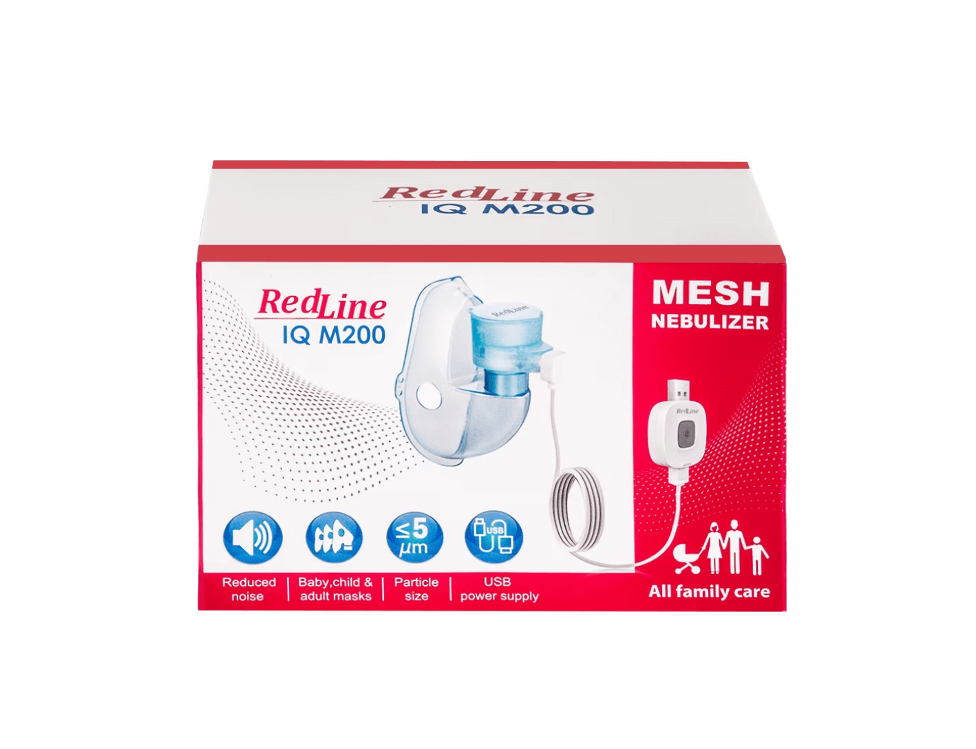 RedLine - Aparat aerosoli portabil IQ M200 RedLine - Aparat aerosoli portabil IQ M200