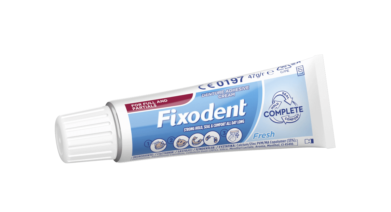 Fixodent - Complete Fresh crema adeziva 47g Fixodent - Complete Fresh crema adeziva 47g