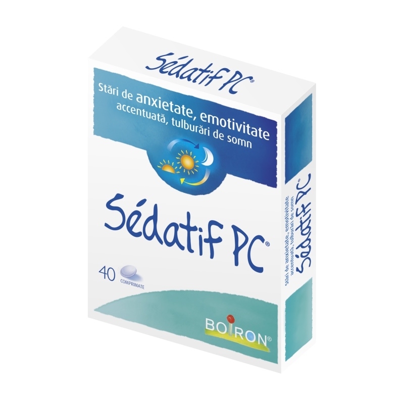 Sedatif PC, 40 comprimate, Boiron Sedatif PC, 40 comprimate, Boiron