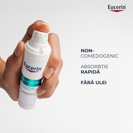 Ser cu tripla actiune DermoPure, 40 ml, Eucerin Ser cu tripla actiune DermoPure, 40 ml, Eucerin