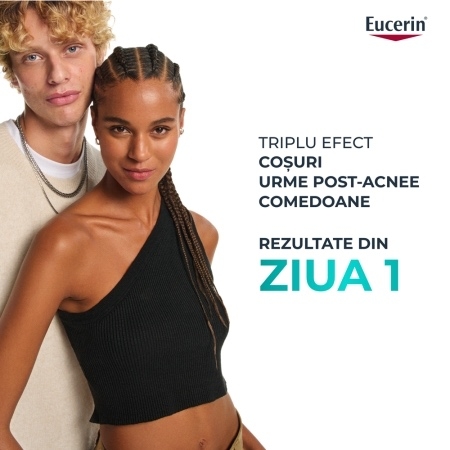 Ser cu tripla actiune DermoPure, 40 ml, Eucerin Ser cu tripla actiune DermoPure, 40 ml, Eucerin