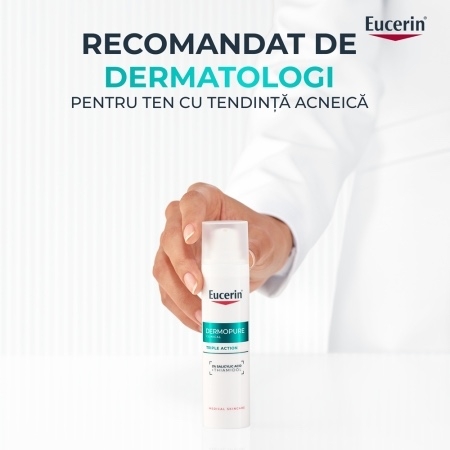 Ser cu tripla actiune DermoPure, 40 ml, Eucerin Ser cu tripla actiune DermoPure, 40 ml, Eucerin
