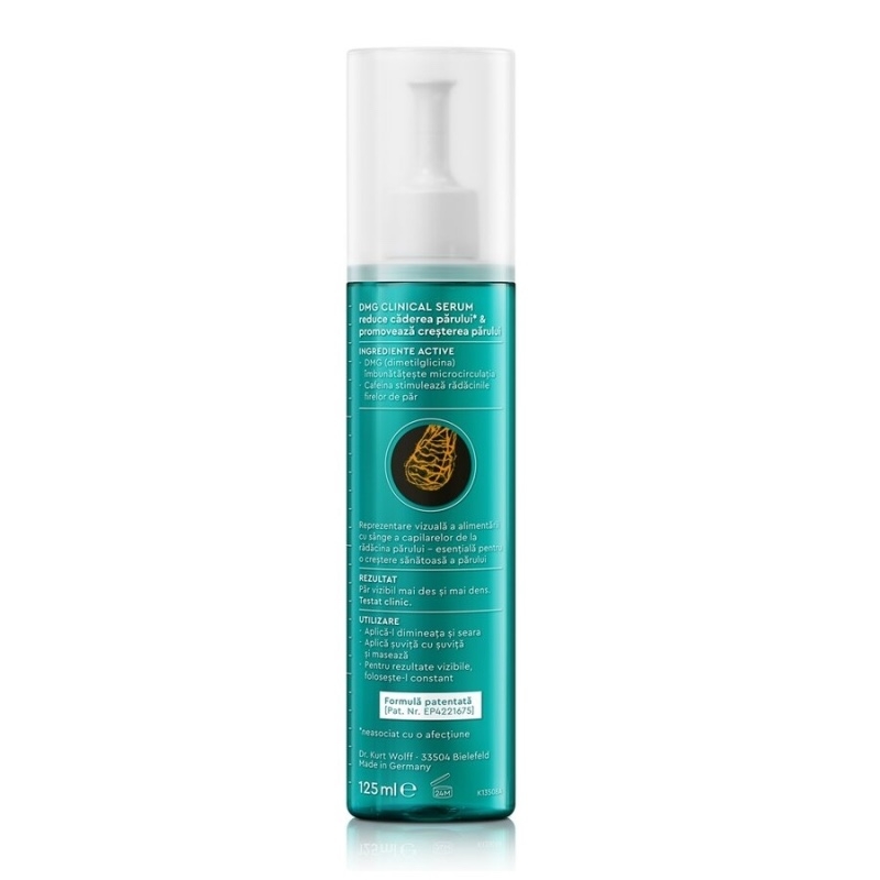 Ser impotriva caderii parului DMG Clinical, 125 ml, Plantur Ser impotriva caderii parului DMG Clinical, 125 ml, Plantur