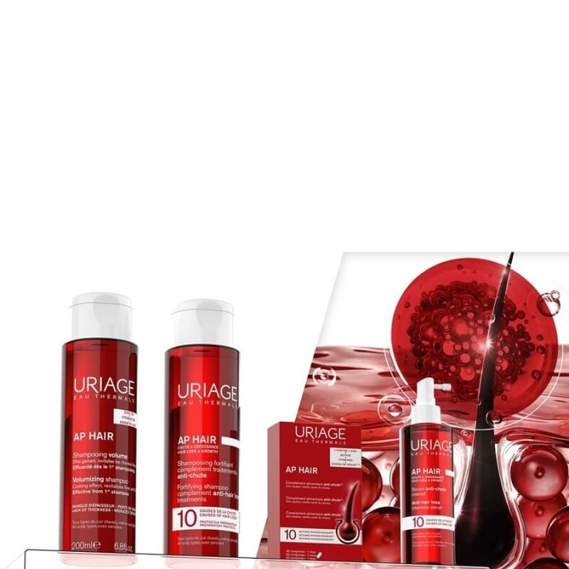 Ser impotriva caderii parului AP Hair, 100 ml, Uriage