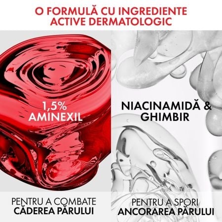 Serum capilar cu efect de regenerare Dercos Aminexil Clinical R.E.G.E.N. Booster, 90 ml, Vichy Serum capilar cu efect de regenerare Dercos Aminexil Clinical R.E.G.E.N. Booster, 90 ml, Vichy
