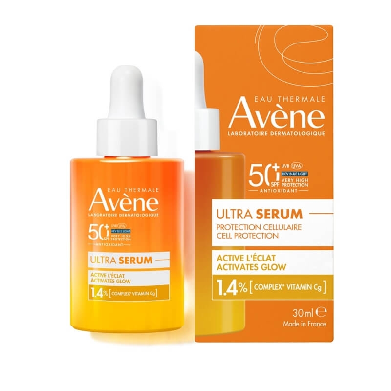 Ultra Serum cu efect de luminozitate SPF 50+, 30 ml, Avene Ultra Serum cu efect de luminozitate SPF 50+, 30 ml, Avene