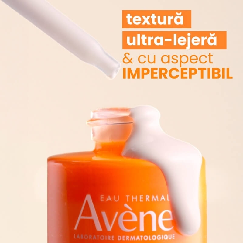 Ultra Serum cu efect de luminozitate SPF 50+, 30 ml, Avene Ultra Serum cu efect de luminozitate SPF 50+, 30 ml, Avene