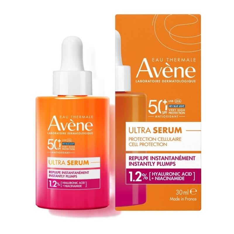 Ultra Serum cu efect de reumplere al pielii SPF 50+, 30 ml, Avene
