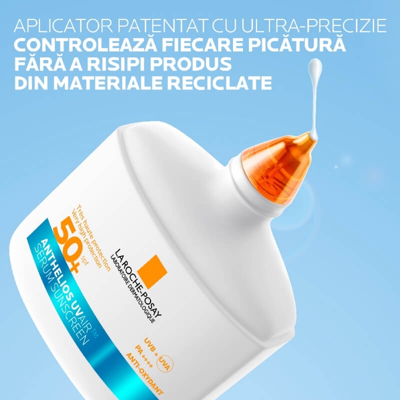 Serum de fata SPF 50+ Anthelios UVAir, 50 ml, La Roche-Posay Serum de fata SPF 50+ Anthelios UVAir, 50 ml, La Roche-Posay