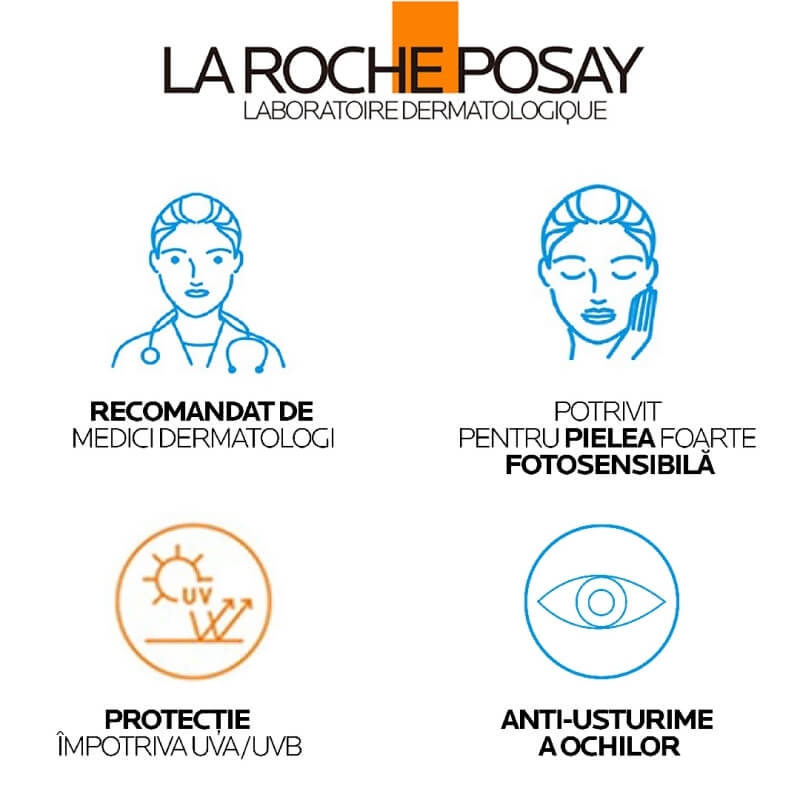 Serum de fata SPF 50+ Anthelios UVAir, 50 ml, La Roche-Posay Serum de fata SPF 50+ Anthelios UVAir, 50 ml, La Roche-Posay