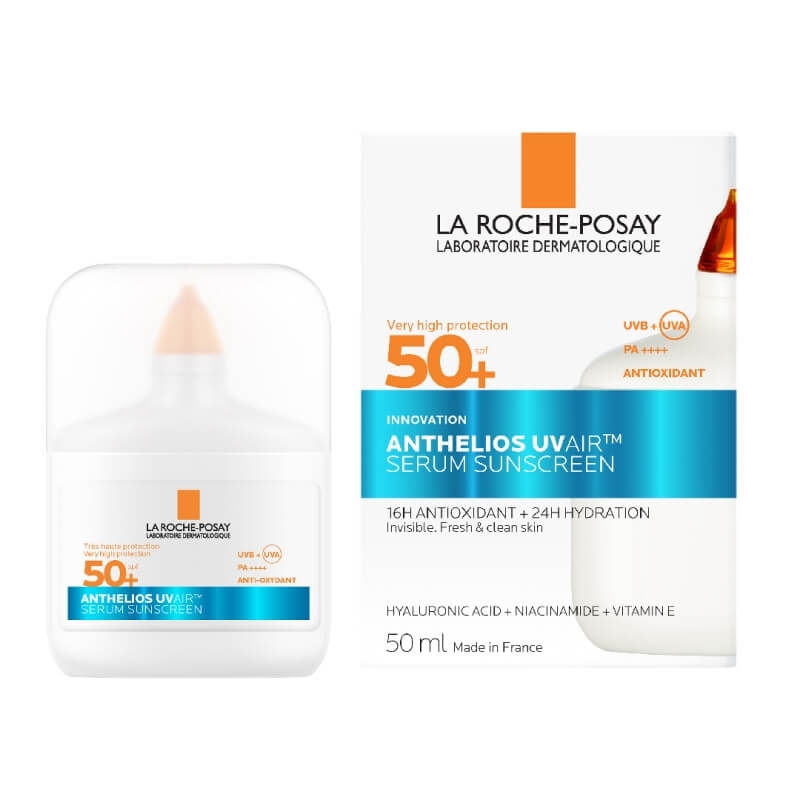 Serum de fata SPF 50+ Anthelios UVAir, 50 ml, La Roche-Posay Serum de fata SPF 50+ Anthelios UVAir, 50 ml, La Roche-Posay