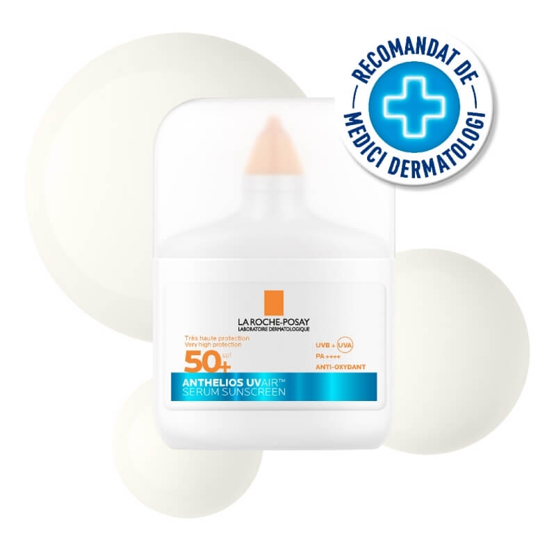 Serum de fata SPF 50+ Anthelios UVAir, 50 ml, La Roche-Posay Serum de fata SPF 50+ Anthelios UVAir, 50 ml, La Roche-Posay