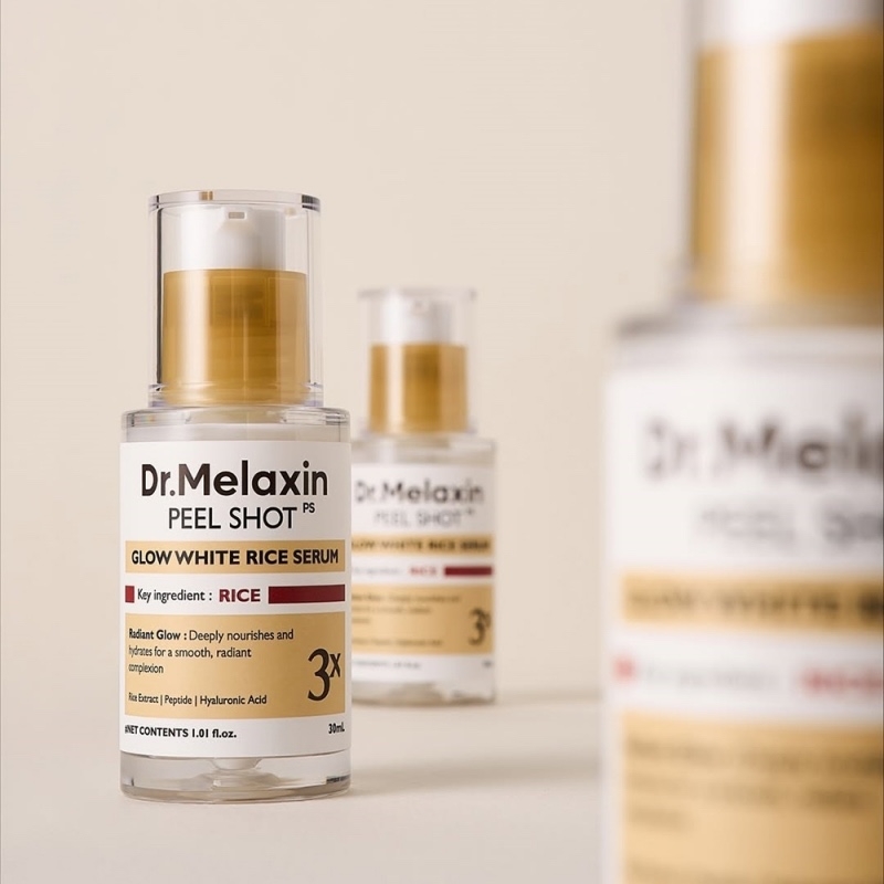 Serum Pentru Luminozitate Cu Orez Alb Peel Shot, 30 ml, Dr. Melaxin Serum Pentru Luminozitate Cu Orez Alb Peel Shot, 30 ml, Dr. Melaxin