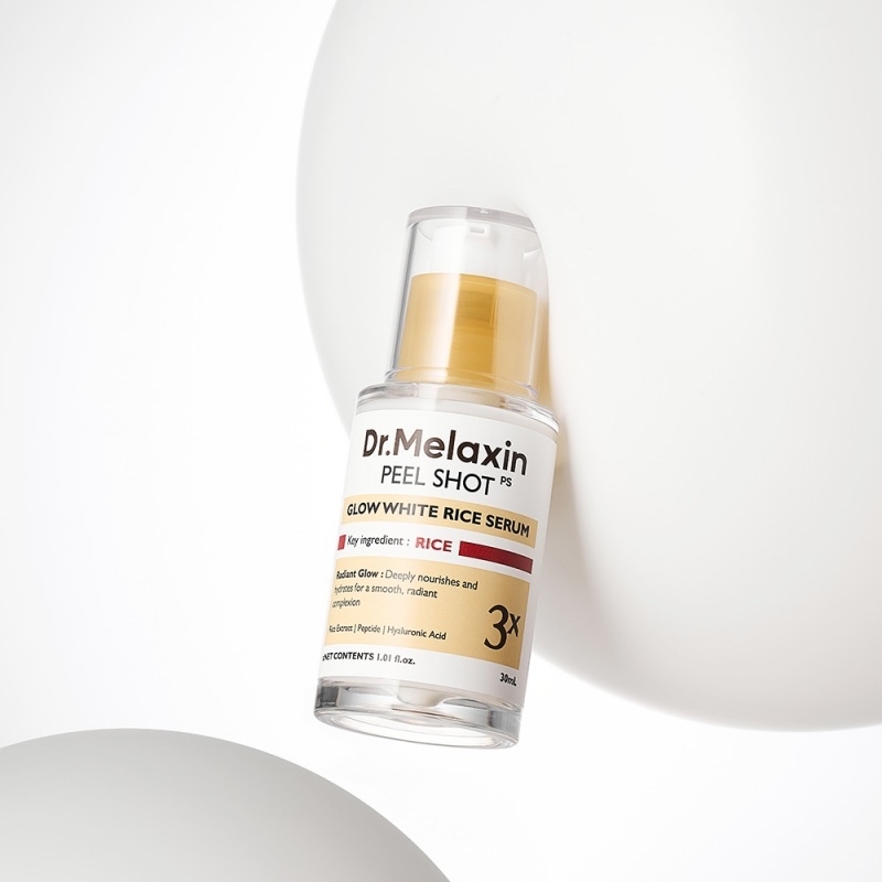 Serum Pentru Luminozitate Cu Orez Alb Peel Shot, 30 ml, Dr. Melaxin Serum Pentru Luminozitate Cu Orez Alb Peel Shot, 30 ml, Dr. Melaxin