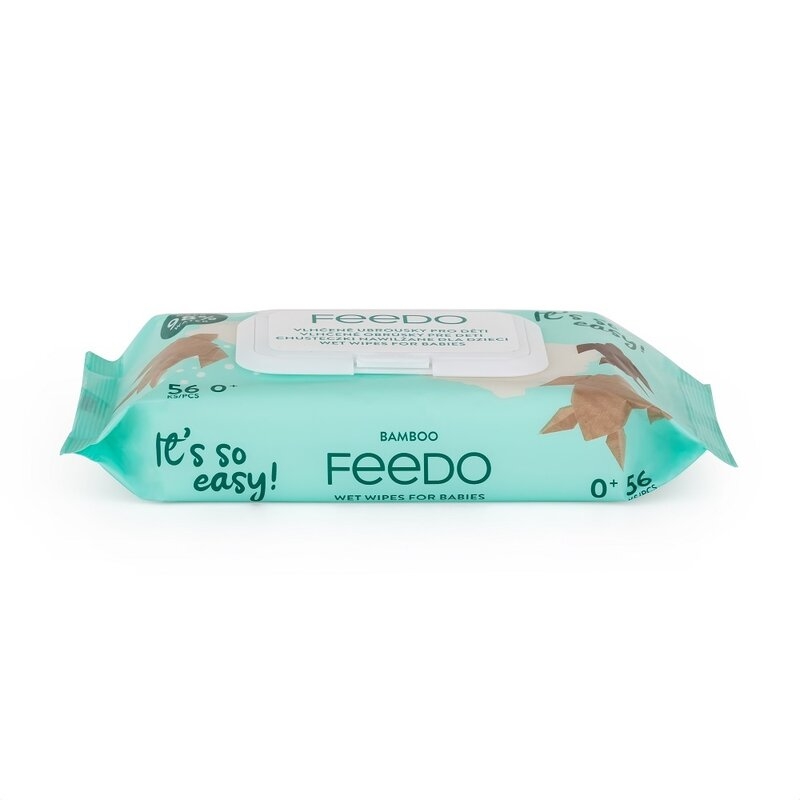Servetele umede, Feedo, Biodegradabile, Bambus, Fara alcool, parfum sau alte substante chimice, Hipoalergenice, 0 luni+ Servetele umede, Feedo, Biodegradabile, Bambus, Fara alcool, parfum sau alte substante chimice, Hipoalergenice, 0 luni+