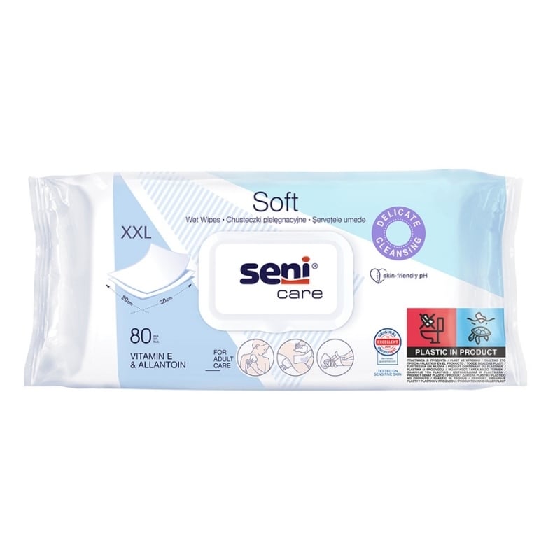 Servetelele umede Care, 80 bucati, Seni Servetelele umede Care, 80 bucati, Seni