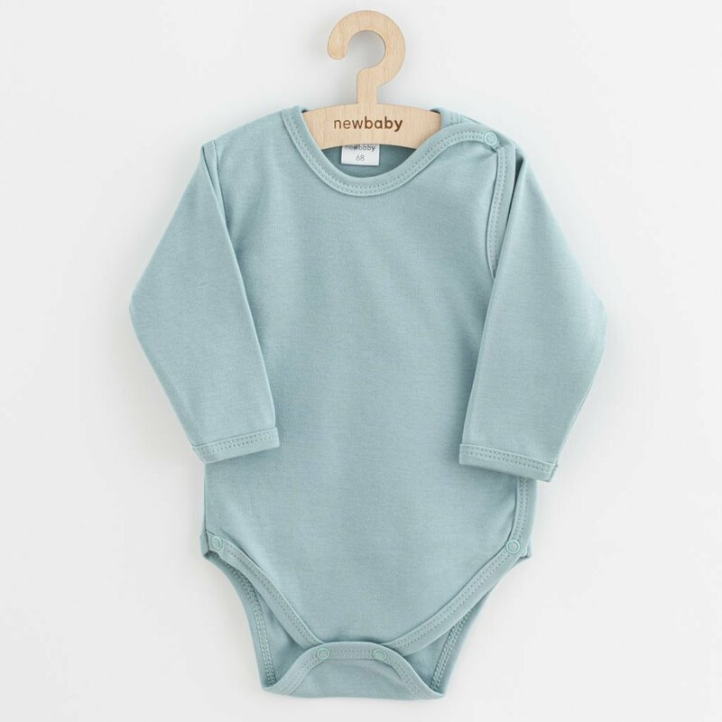 Set 3 piese, New Baby, Classic II, Include 3 body-uri cu maneca lunga, Marime 62, Din bumbac 100%, Blue Set 3 piese, New Baby, Classic II, Include 3 body-uri cu maneca lunga, Marime 62, Din bumbac 100%, Blue