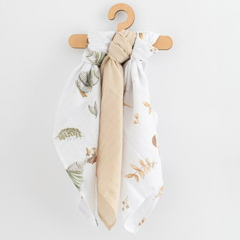 Set 3 scutece, New Baby, Multifunctionale, Din bumbac 100%, Material certificate Oeko Tex Standard 10070x80 cm, Multicolor, Uni Set 3 scutece, New Baby, Multifunctionale, Din bumbac 100%, Material certificate Oeko Tex Standard 10070x80 cm, Multicolor, Uni