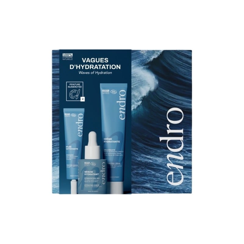 Set cadou rutina hidratanta Waves of Hydration, Endro Set cadou rutina hidratanta Waves of Hydration, Endro
