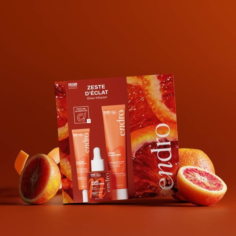 Set cadou rutina iluminatoare Glow Infusion, Endro Set cadou rutina iluminatoare Glow Infusion, Endro